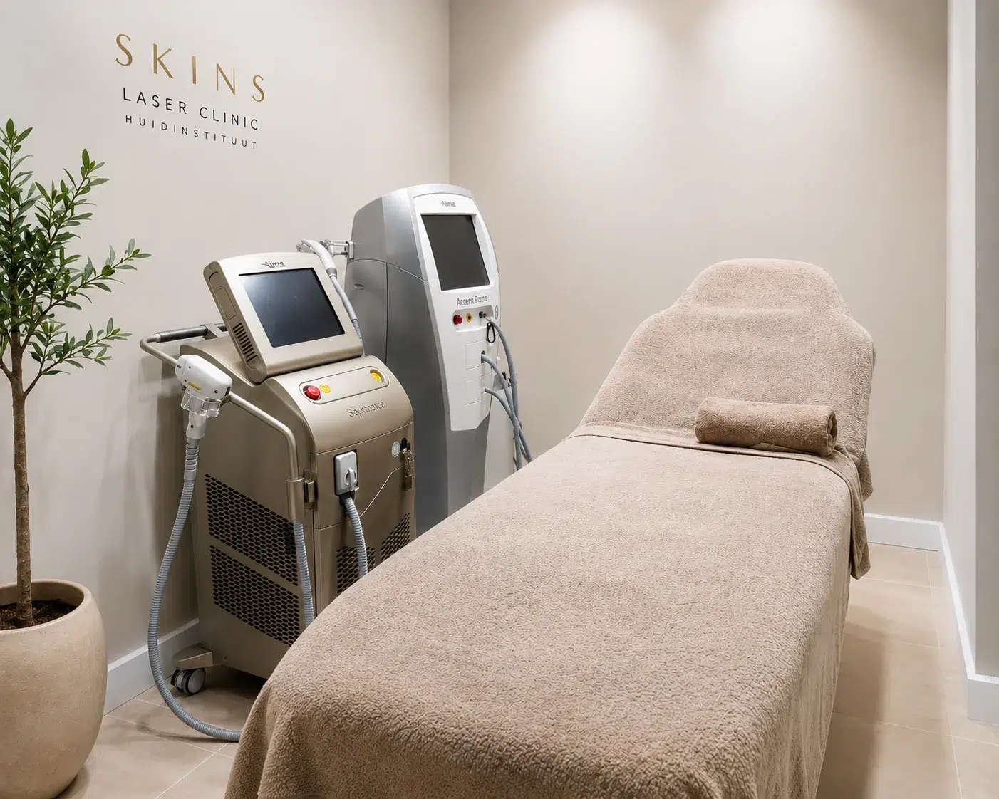 Behandelkamer van Skins Laser Clinic in Meerssen